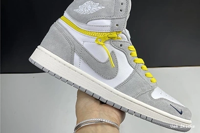 Jordan Flexible 1 Switch Air CW6576- Smoke 5165 Light High 197 0723